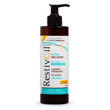 RESTIVOIL EXTRA DELICATO OLIO SHAMPOO PER CUTE SENSIBILE 400 ML RESTIVOIL EXTRA DELICATO OLIO SHAMPOO PER CUTE SENSIBILE 400 ML