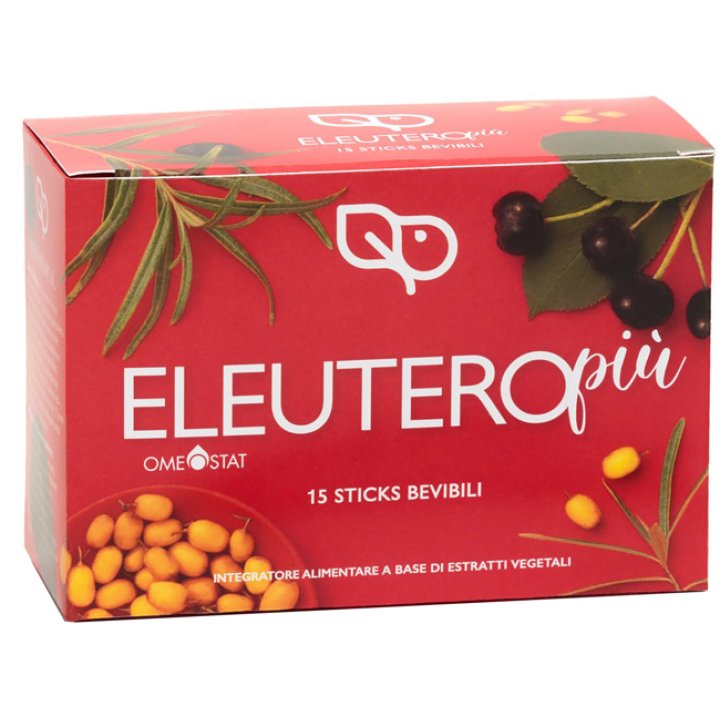 ELEUTERO PIU\' OMEOSTAT 15 STICK MONODOSE DA 10 ML