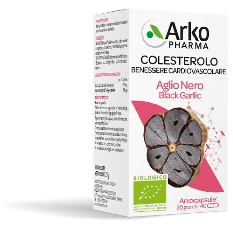 ARKOCAPSULE AGLIO NERO BIO 40 CAPSULE