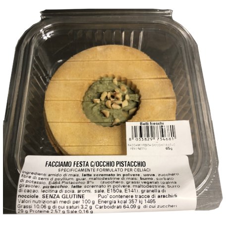 FACCIAMO FESTA OCCHIO PISTACCHIO 65 G