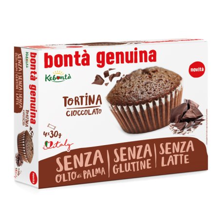 KEBONTA\' TORTINA CIOCCOLATO 120 G