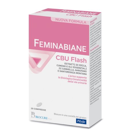 FEMINABIANE CBU FLASH 20 COMPRESSE NUOVA FORMULA