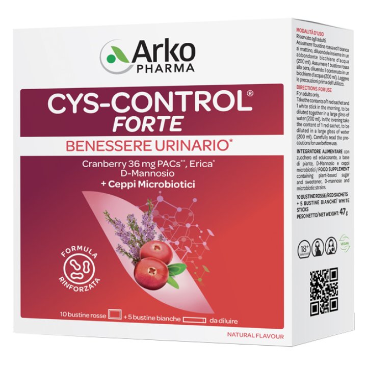 CYS CONTROL FORTE PROBIOTICI 15 BUSTINE