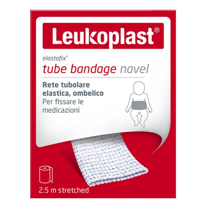 BENDA RETE ELASTOFIX LEUKOPLAST OMBELICO 2,50 M