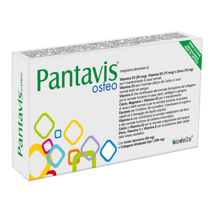 PANTAVIS OSTEO 30 COMPRESSE PANTAVIS OSTEO 30 COMPRESSE