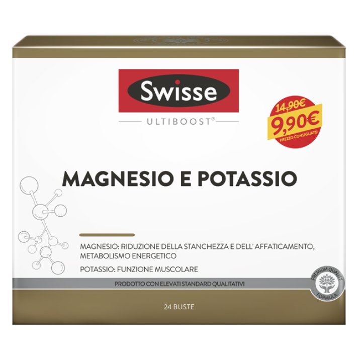 Swisse Magnesio e Potassio Integratore alimentare - 24 bustine