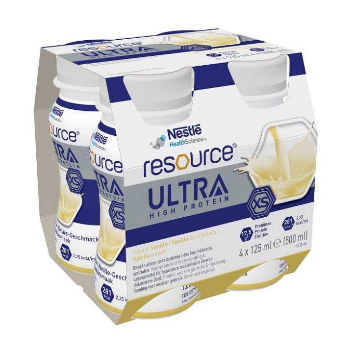 RESOURCE ULTRA VANIGLIA 4X125 ML