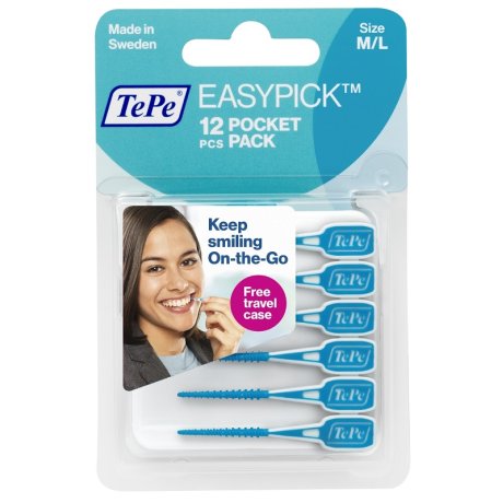 TEPE EASYPICK M/L BLU 12PZ