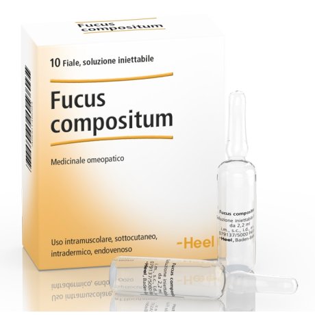 Heel Fucus Compositum 10 fiale da - 2,2 ml l'una