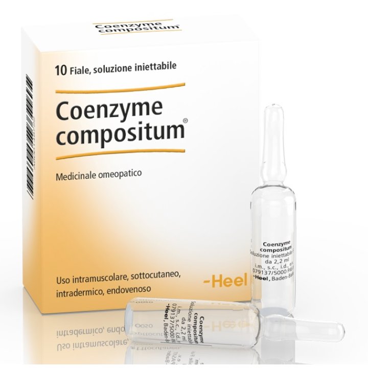 HEEL COENZYME COMPOSTO 10 FIALE DA 2,2 ML L\'UNA