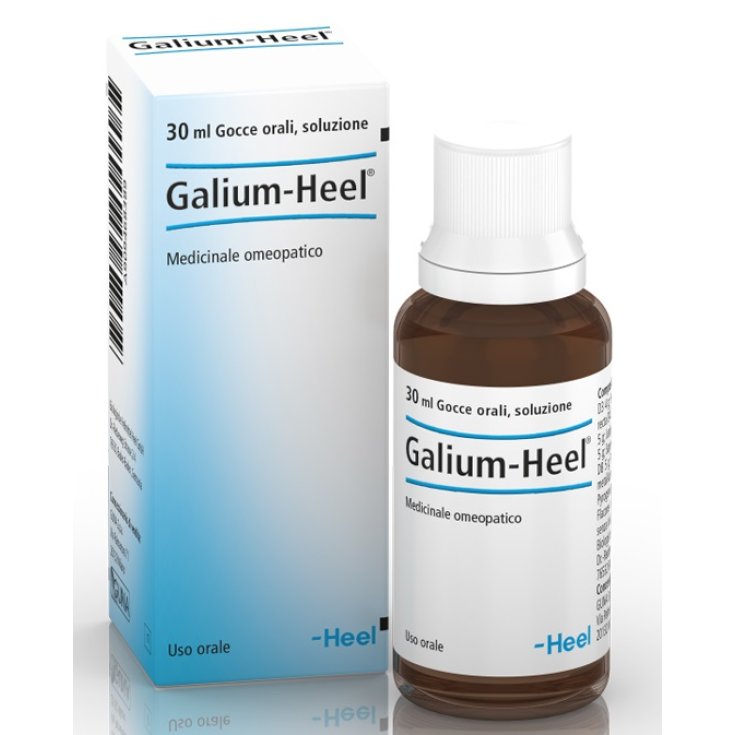 Guna Heel Galium gocce orali medicinale omeopatico indicato per il drenaggio omotossicologico - 30ml