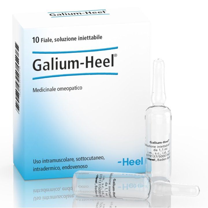 HEEL GALIUM 10 FIALE DA 1,1 ML L\'UNA