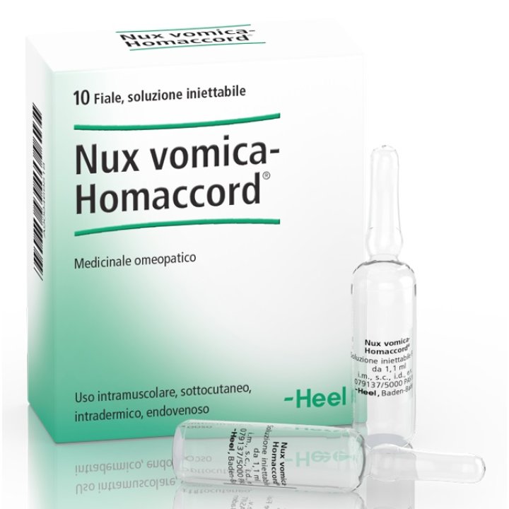 HEEL NUX VOMICA HOMACCORD 10 FIALE