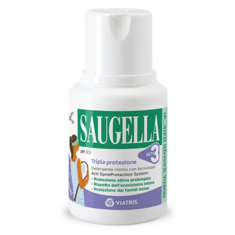 SAUGELLA ACTI3 DETERGENTE INTIMO 100 ML