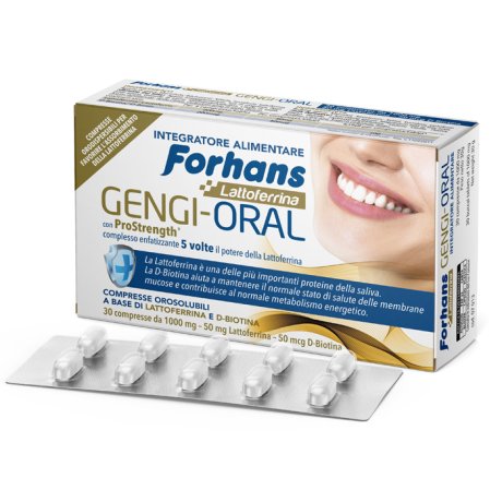 FORHANS LATTOFERRINA GENGI ORAL 30 COMPRESSE