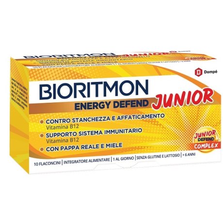 Bioritmon Energy Defend Junior - 10 flaconcini da 10Ml