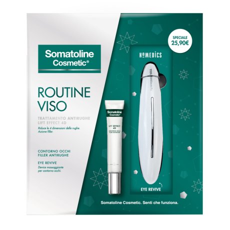 SOMATOLINE COSMETIC COFANETTO LIFT EFFECT 4D CONTORNO OCCHI 15 ML + EYE REVIVE