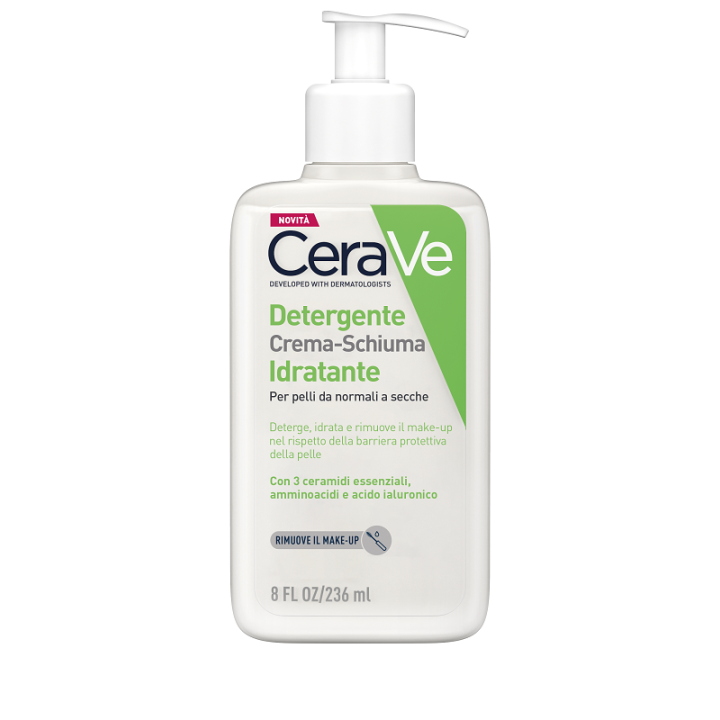 CERAVE CREAM TO FOAM CLEANSER 236 ML