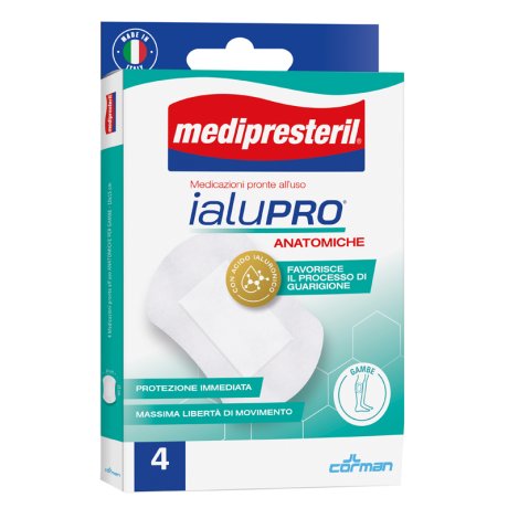 MEDIPRESTERIL IALUPRO GAMBE 10X15 CM 4 PEZZI