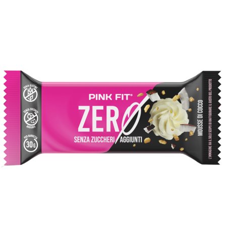 PINK FIT BAR ZERO MOUSSE COCCO BIANCO 30 G