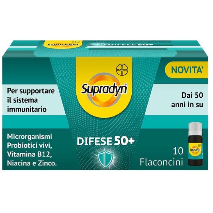 SUPRADYN DIFESE 50+ 10 FLACONCINI 10 ML