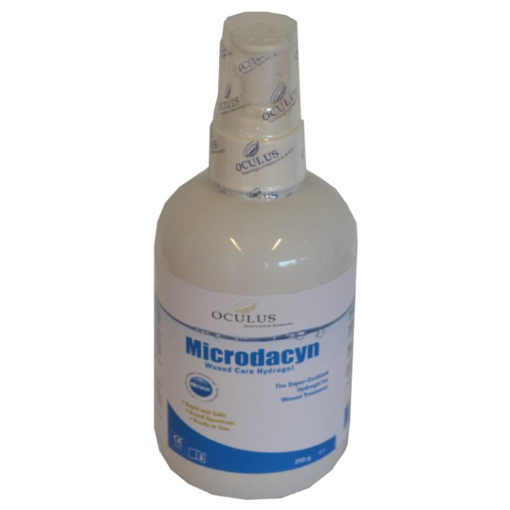 MEDICAZIONE IN SOLUZIONE SUPEROSSIDATA SPRAY PER DETERSIONE FERITE CON POTERE RIGENERATIVO MICRODACYN 60 SPRAY WOUND CARE 250 ML CODICE 44107-00