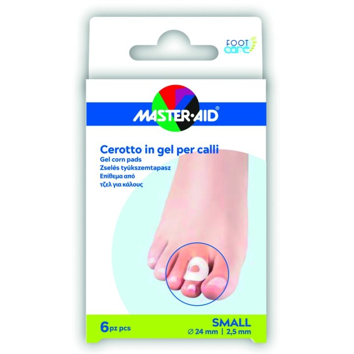 MASTER-AID FOOT CARE CEROTTO GEL CALLI TAGLIA S 6 PEZZI