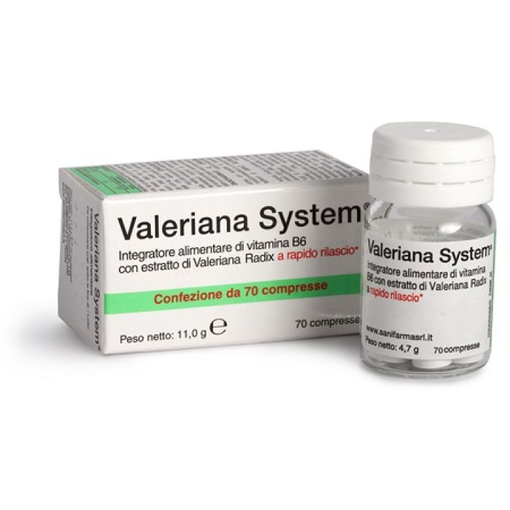 VALERIANA SYSTEM 70 COMPRESSE