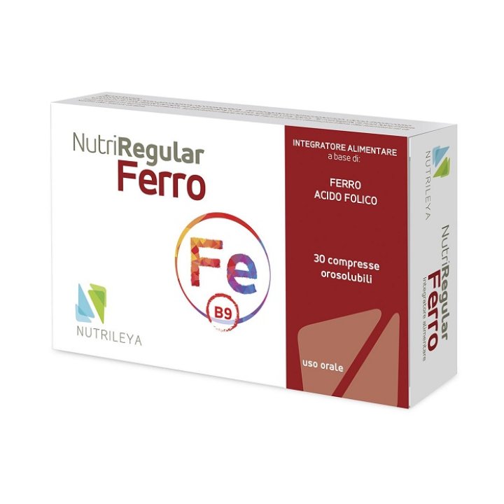 NUTRIREGULAR FERRO 30 COMPRESSE OROSOLUBILI