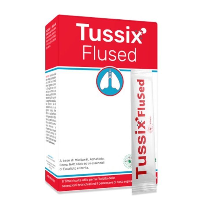 TUSSIX FLUSED 14 STICK PACK 10 ML