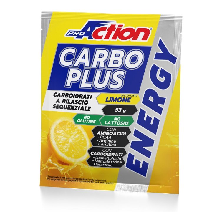 PROACTION CARBO PLUS LEMON 530 G + BORRACCIA