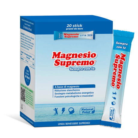 MAGNESIO SUPREMO SEMPRE CON TE 20 STICK PACK X 20 ML