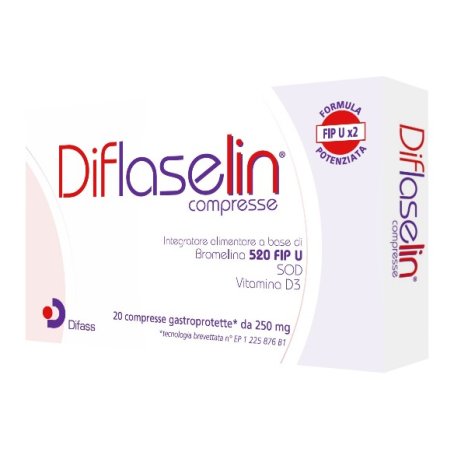 DIFLASELIN 20 COMPRESSE GASTROPROTETTE 250 MG