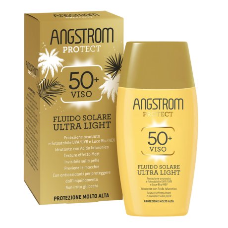 ANGSTROM FLUIDO SOLARE VISO ULTRA LIGHT SPF 50+ 40 ML