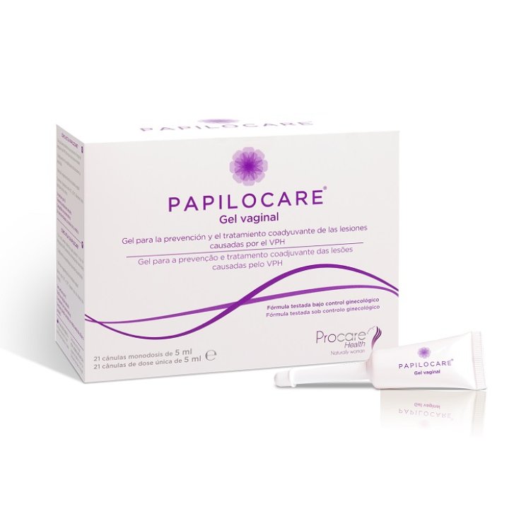 PAPILOCARE GEL VAGINALE 21 CANNULE MONODOSE X 5 ML