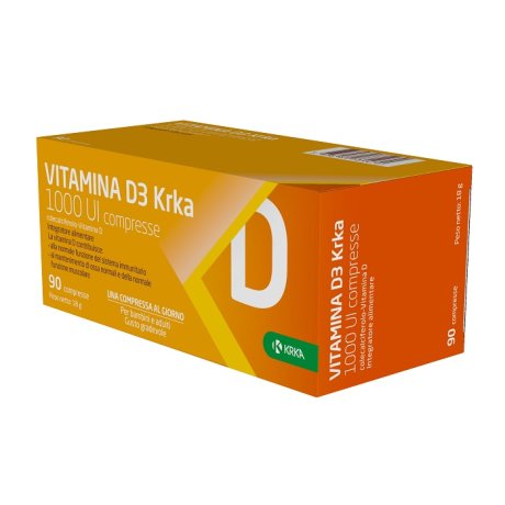 VITAMINA D3 KRKA 1000 UI 90 COMPRESSE