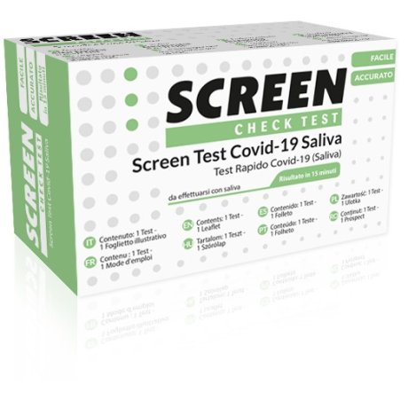 SCREEN TEST COVID-19 SALIVA 1 PEZZO