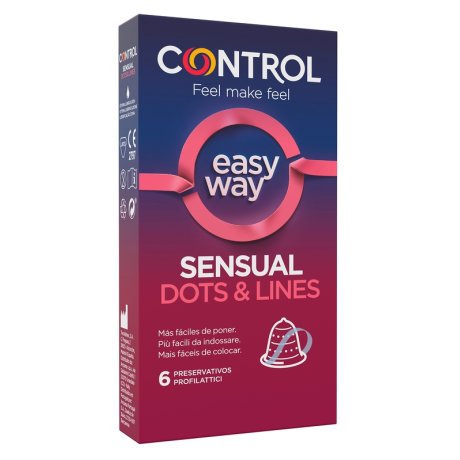 CONTROL SENSUAL DOTS&L EW 6PZ