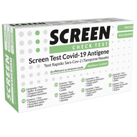 TEST AUTODIAGNOSTICO SCREEN TEST COVID-19 ANTIGENE