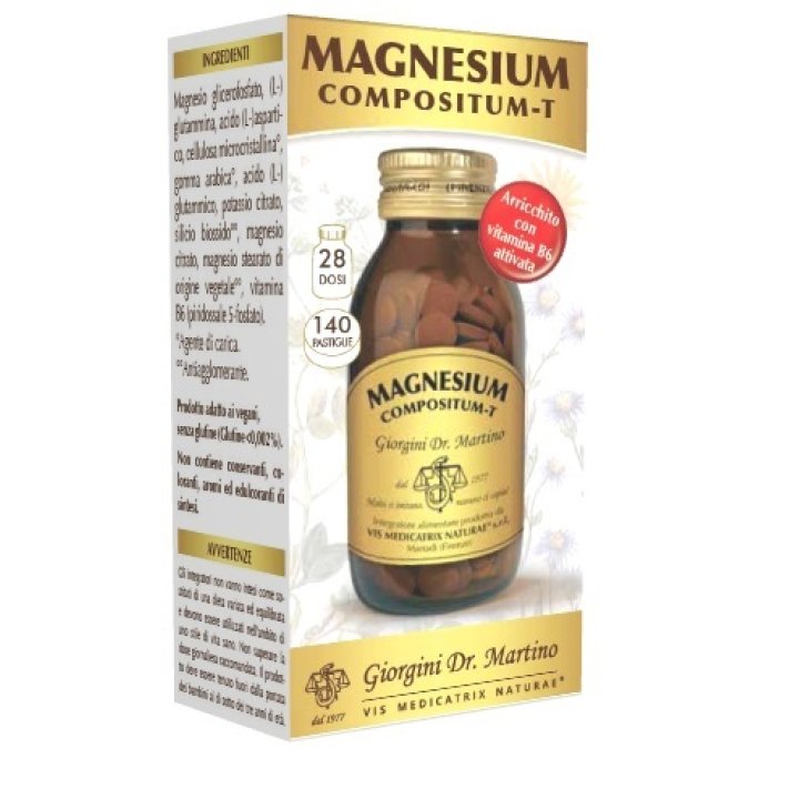 MAGNESIUM COMPOSITUM-T 140 PASTIGLIE