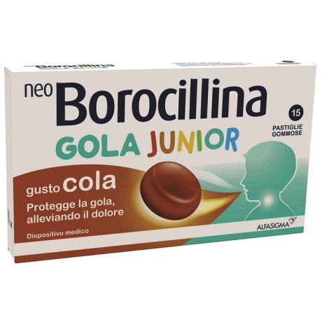 NEOBOROCILLINA LA JUNIOR 15 PASTIGLIE COLA