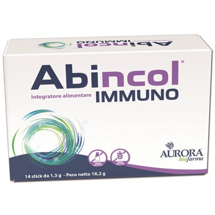 ABINCOL IMMUNO 14 STICK OROSOLUBILI