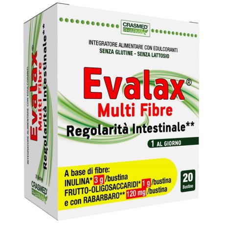 EVALAX MULTI FIBRE RELARITA\' INTESTINALE 20 BUSTINE