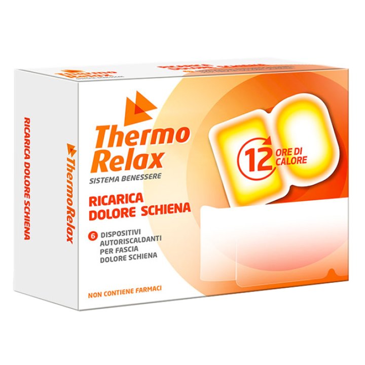 THERMORELAX RICARICA PER FASCIA LOMBARE 6 PEZZI