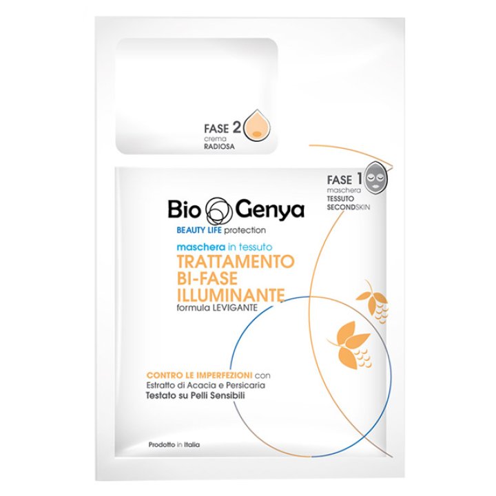 BIOGENYA BEAUTY LIFE PROTECTION MASCHERA IN TESSUTO TRATTAMENTO BI-FASE ILLUMINANTE