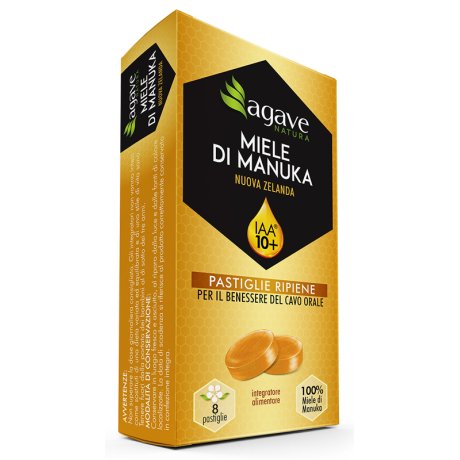 AGAVE NATURA MANUKA IAA 10+ 8 PASTIGLIE 20 G