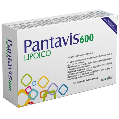 PANTAVIS 600 LIPOICO 30 COMPRESSE PANTAVIS 600 LIPOICO 30 COMPRESSE