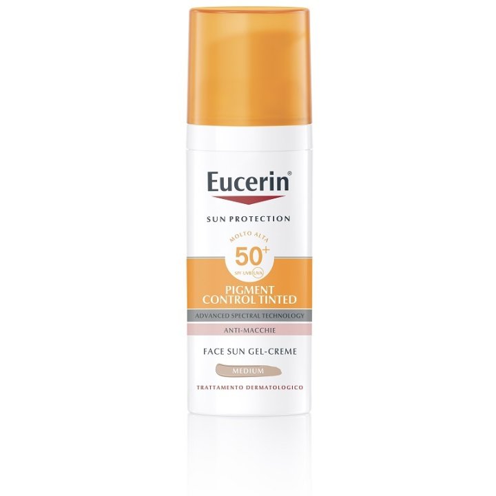 Eucerin Sun Pigment Control Tinted Gel-Crème SPF50+ Medium