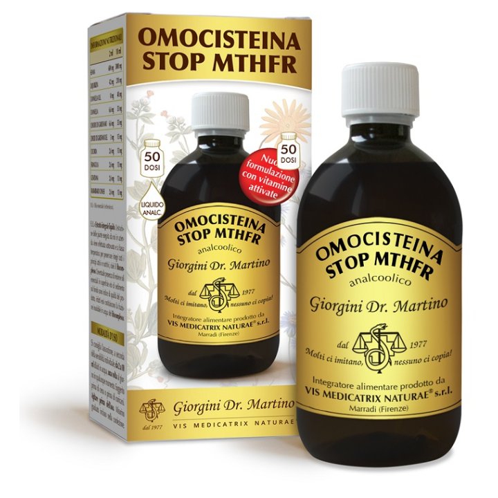 OMOCISTEINA STOP MTHFR LIQUIDO ANALCOOLICO 500 ML