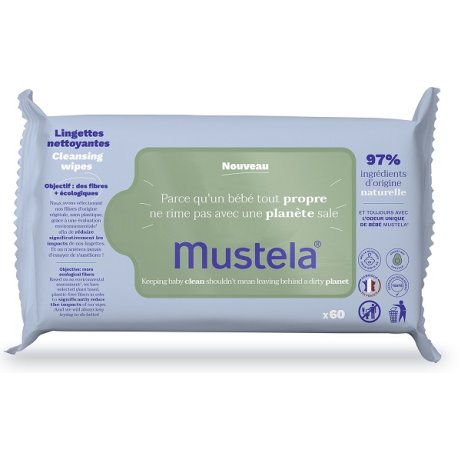 MUSTELA SALVIETTE DETERGENTI 60 PEZZI